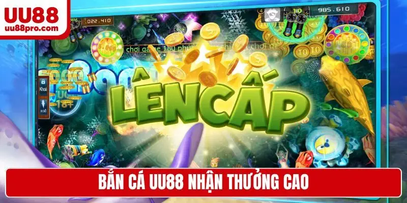 Bắn cá UU88 nhận thưởng cao