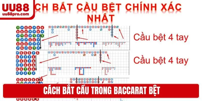 Cách bắt cầu trong Baccarat bệt