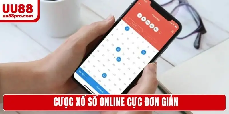 Cược xổ số online cực đơn giản