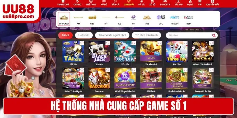 Hệ thống nhà cung cấp game số 1