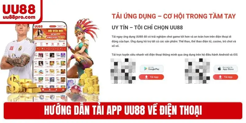 Hướng dẫn tải app UU88 cực dễ về điện thoại