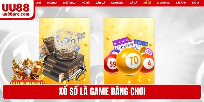 Xổ số là game đáng chơi